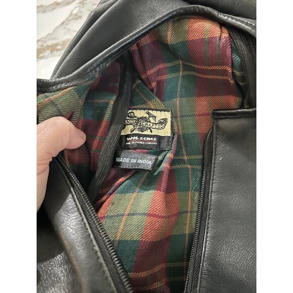 Wilson Leather Sling Backpack Purse Black Sleek Minimalist Y2K Slouchy - Picture 10 of 13